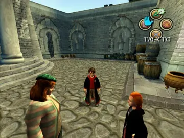 Harry Potter and the Chamber of Secrets screen shot game playing